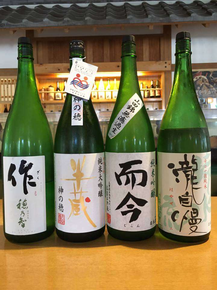三重県の地酒をご用意しております。