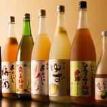 国産果実にこだわった日本酒ベースのものなど多彩な果実酒