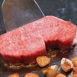 ＜B＞特選黒毛和牛サーロイン 150g のコース　九州産A５特選黒毛和牛と旬の野菜とのシンプルなコース