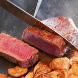 特選黒毛和牛のステーキ80ｇ　レディースコース