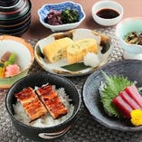 【平日限定】和惣菜とミニ鰻丼膳