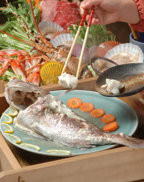 マグロとせいろ蒸し料理 勝浦