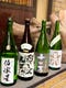 日本酒は各地の美味しいものを。