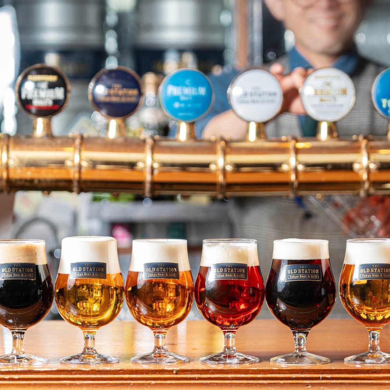 ◆◆ 限定醸造『アルト』含む6種ビール飲み放題 ◆◆ THE OLD STATION Tokyo_◆◆ 限定醸造『アルト』含む6種ビール飲み放題 ◆◆