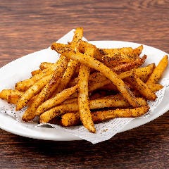 オールドステーション 東京店（THE OLD STATION）_ビアチップス　ビール酵母付のさくさくポテトフライ