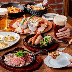 オールドステーション 東京店（THE OLD STATION）_ビール6種飲放2H付7000円「トリュフ香る国産牛ステーキ」&「プレミアムビール」を愉しむプレミアムプラン
