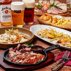 THE OLD STATION Tokyo_「黒毛和牛&times;ポークグリル」＆「サーモングリル」とプレミアムビールを愉しむプレミアムプラン