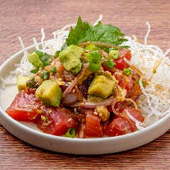 マグロとアボカドのアヒポキ THE OLD STATION Tokyo_マグロとアボカドのアヒポキ