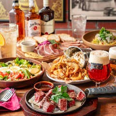 THE OLD STATION Tokyo_3/8から【飲放込11品6,000円】『限定醸造クラフトビール含む6種生ビール』と『黒毛和牛』を愉しむプラン