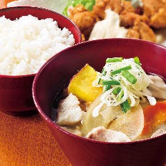 週替わり豚汁定食