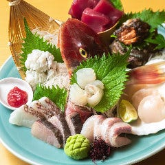 魚と肴と酒処 八仙_極上おまかせ造り盛り