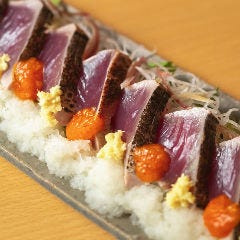 魚と肴と酒処 八仙_戻りカツオタタキ
