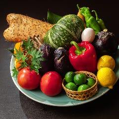 魚と肴と酒処 八仙_新鮮な旬の野菜