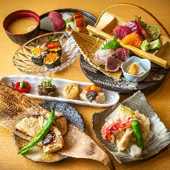 魚と肴と酒処 八仙_各コース個別盛りでのご提供が可能です
