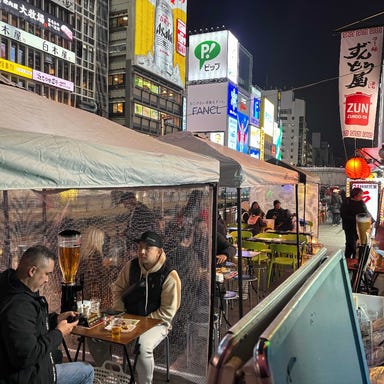 道頓堀 屋台村 祭_1Fはテラス席もご用意