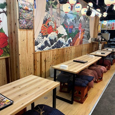 道頓堀 屋台村 祭_1F テーブル席もご用意しております