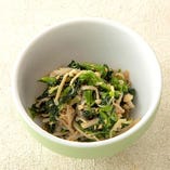 えのき茸とほうれん草の胡麻和え