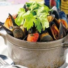 ベルギーの美食、ムール貝の蒸し料理