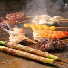 心温家‐ シオンヤ ‐_【コース限定◎120分飲み放題付】新名物!鉄板串焼き宴会コース 5000円