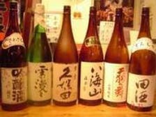 豊富なお酒の種類