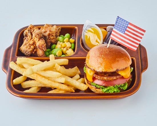たぬきバーガー♡ポテト付き J．S．BURGERS CAFE ららぽーと海老名店 メニュー：グランドメニュー
