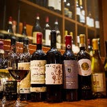 料理と相性抜群なイタリアワインは100種類以上ご用意
