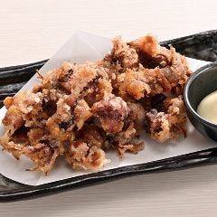 揚げたて熱々!お酒のお供にぴったり「ほたるいかの唐揚げ」