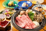 ＜ふくしま牛＞福島県のブランド牛肉を活用したコースなども。
