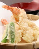 いつでも、揚げたて海老天ぷら