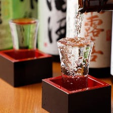 稀少な日本酒は常時30種以上～