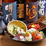 鮮魚と日本酒の相性は抜群です！