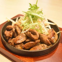 お好み焼き・もんじゃ焼き・鉄板焼き 一歩 ヨドバシ仙台店_【平日ランチ限定】鶏ハツ焼き（ねぎ塩レモン／味噌）