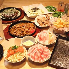 お好み焼き・もんじゃ焼き・鉄板焼き 一歩 ヨドバシ仙台店_もんじゃ焼き