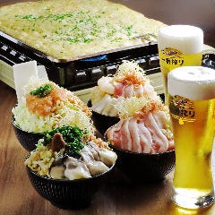 お好み焼き・もんじゃ焼き・鉄板焼き 一歩 ヨドバシ仙台店_新・鉄板の主役「もんじゃ焼き」登場