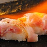地鶏のお寿司