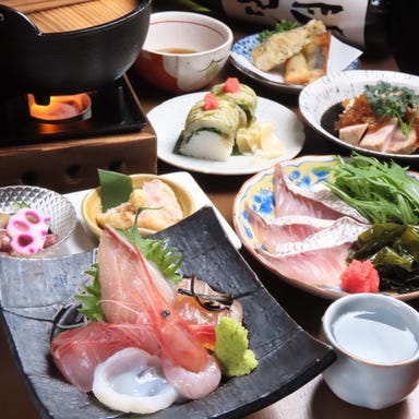 大衆割烹 魚吟_【3,4月】お刺身と北陸の旬を堪能!2時間飲み放題付きコース〈全6品〉