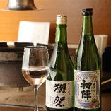 日本酒は、食との相性いいですよ！日本酒カクテルもあり。