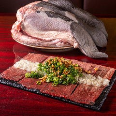 ネギまみれ牛タン塩