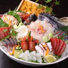 北海道産の新鮮で豊富な海鮮料理が自慢！