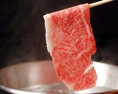 旬を楽しむ懐石ご宴会×全室個室 日本料理あきない　天王町_黒毛和牛しゃぶしゃぶ
