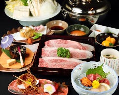 旬を楽しむ懐石ご宴会×全室個室 日本料理あきない　天王町_黒毛和牛すき焼きコース