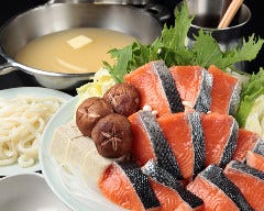 【2時間飲み放題・石狩鍋コース】石狩鍋とお造り・焼もの 茶碗蒸しも楽しめる　5,720円