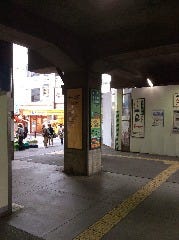 相鉄　天王町駅北口出口をでます。