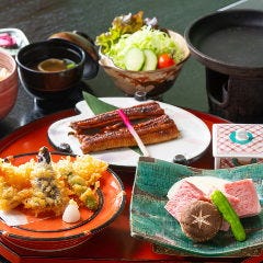 お食事【うなぎの蒲焼き入り　スタミナ膳】3,520円