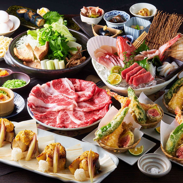 鮮度抜群の食材をお楽しみ頂けます。新宿での宴会に是非