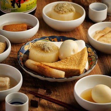 個室居酒屋 厳選和牛と新鮮魚介 名物家 有楽町_おでん盛り合わせ