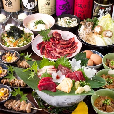 馬肉専門卸問屋 勝馬_贅沢の極み!!桜肉尽くし