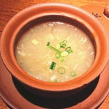 8，季節のフカヒレのスープ