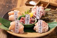 名物石焼５種盛り合わせ