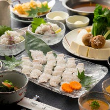 夏季【1日30食限定】天然 鱧鍋コース